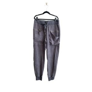 Young Fabulous & Broke YFB Gray Tencel Joggers Drawstring Pants Women's  S